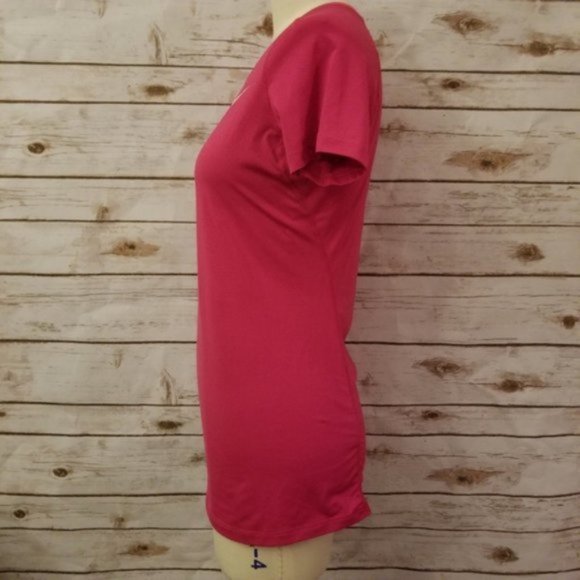 ⬇️⬇️ Nike Pro Combat Dri-Fit Fitted Tee Pink SM - Picture 3 of 6